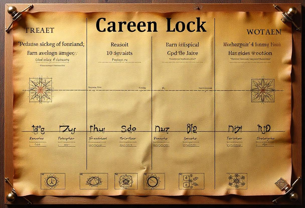 Astrology board, career luck