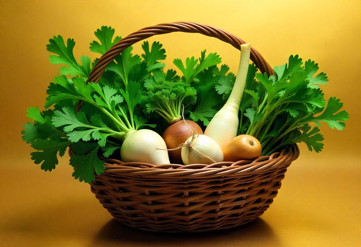 Basket of seven herbs